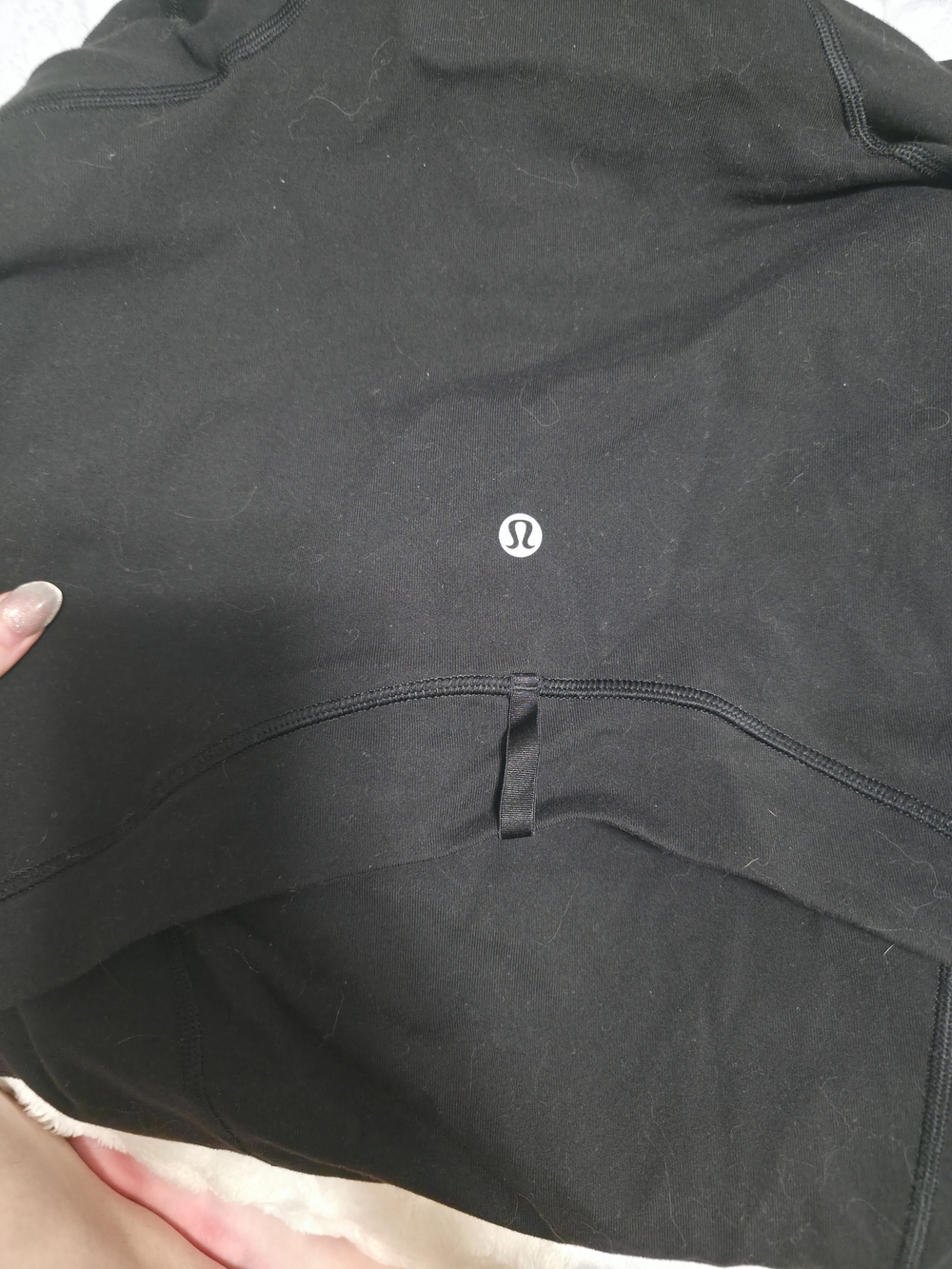 lululemon athletica Black Zip-Up Align Jacket Size 10, UBC Nursing Embroidered
